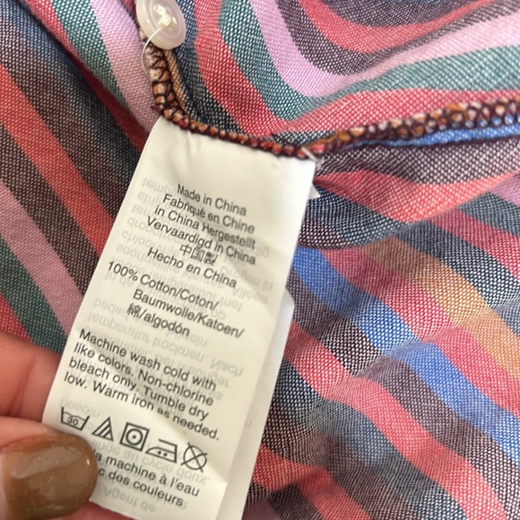 MADEWELL WOMENS BUTTONBACK SHIRT RELAX FIT PLAID Sz SMALL - Picture 8 of 10